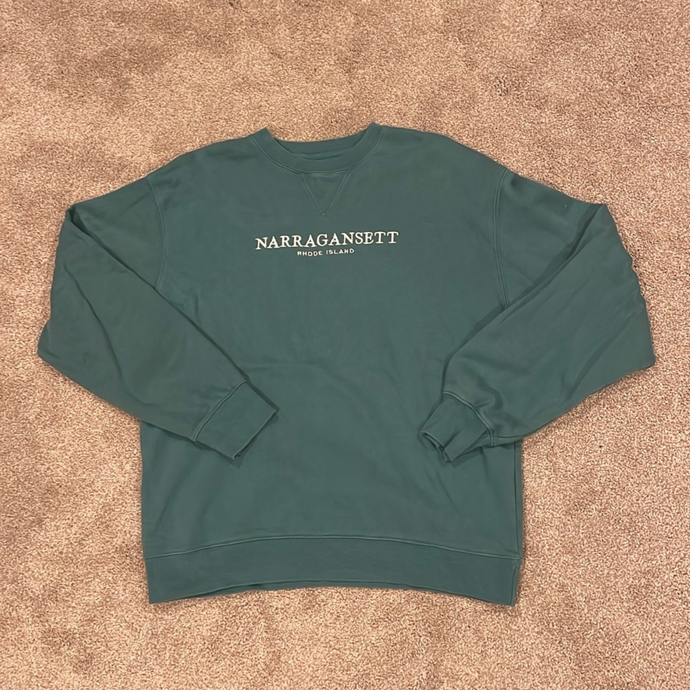 NARRAGANSETT RHODE ISLAND CREWNECK LARGE